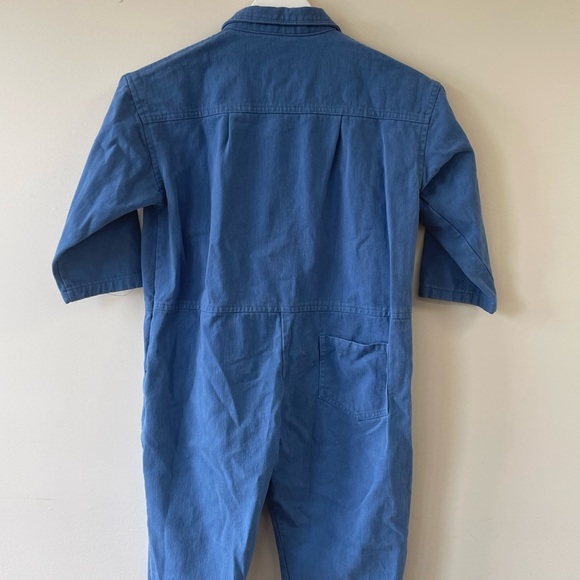 Kids Space theme blue coveralls Boiler Suit - Picture 2 of 3